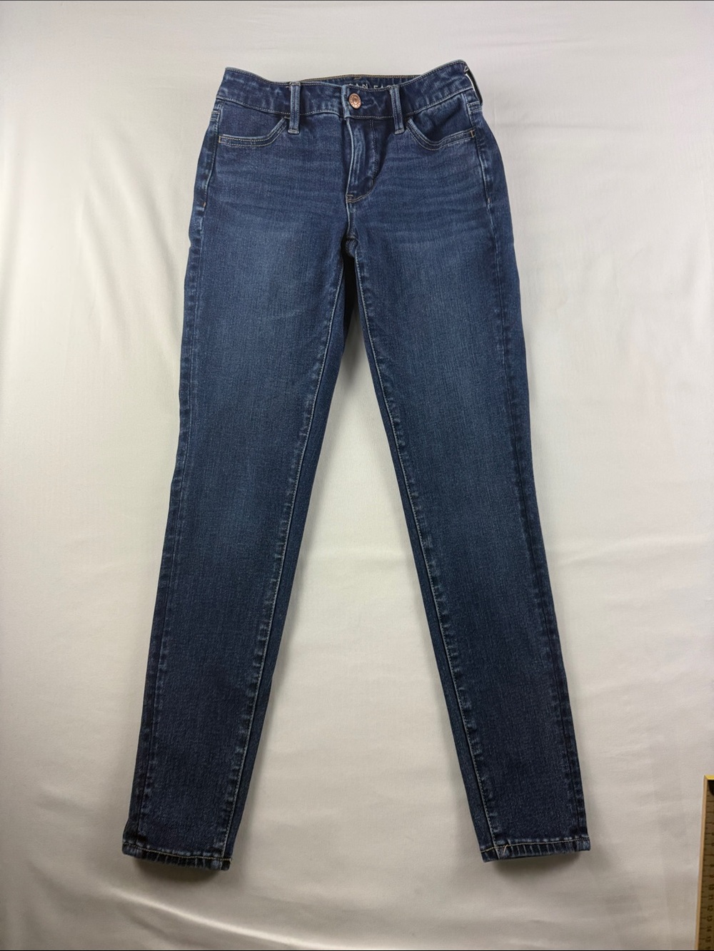American Eagle Dream Stretch Jeggings Women's Size 0 Low Rise Like New